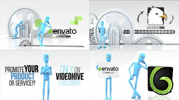 Funny Character - Logo Reveal - VideoHive 15310411