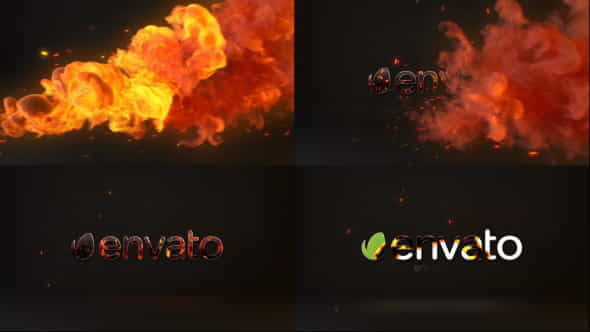 Fire Logo - VideoHive 19445751