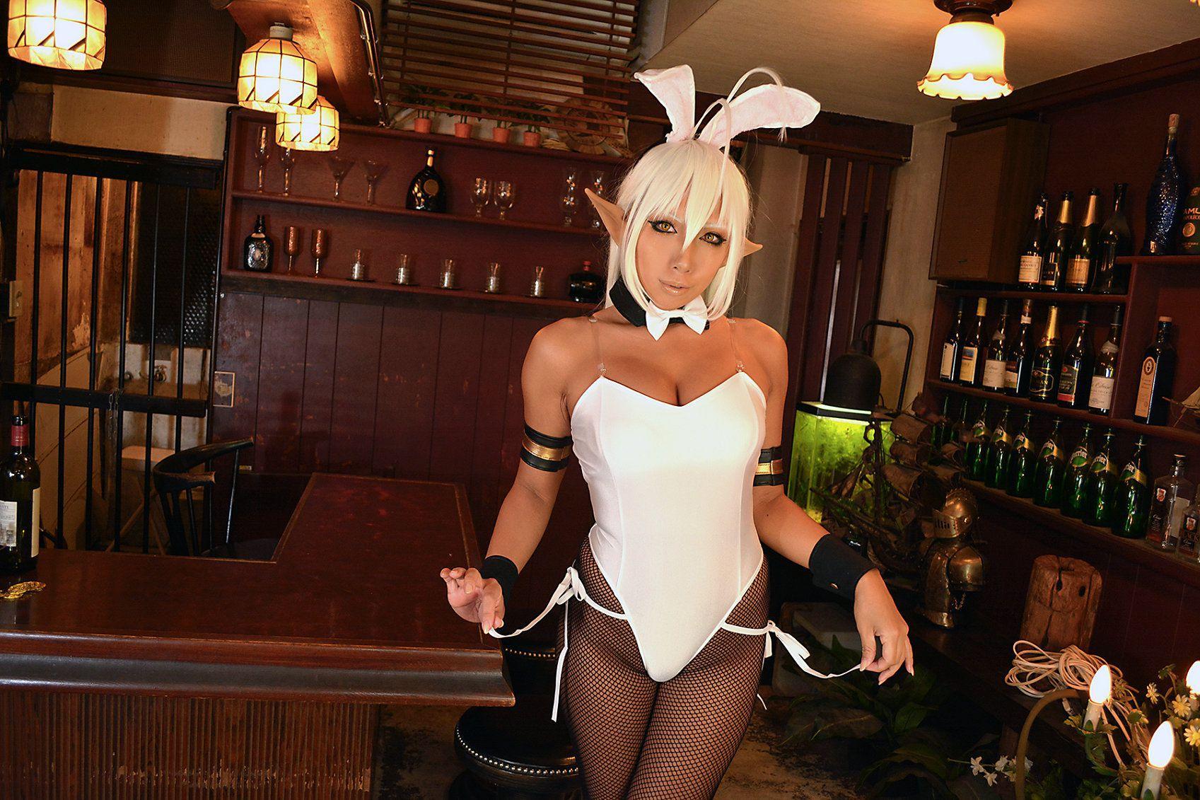 Non SummerJack 《装甲悪鬼村正》Sansei Muramasa Bunny兔女郎 写真集(59)