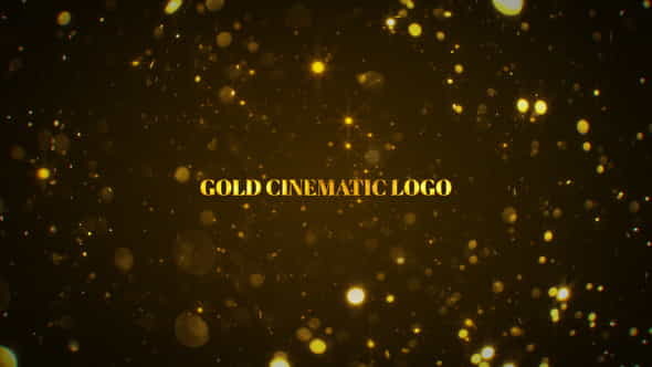 Gold Cinematic Logo Mogrt - VideoHive 26721099