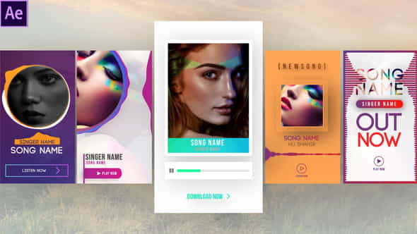 Music Instagram Stories - VideoHive 33559902