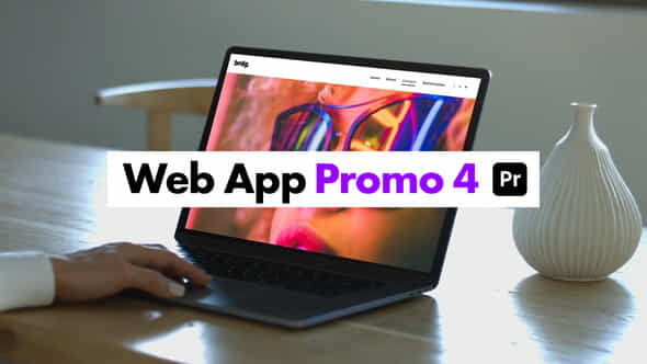 Web App Promo 4 For Premiere Pro - VideoHive 51786474