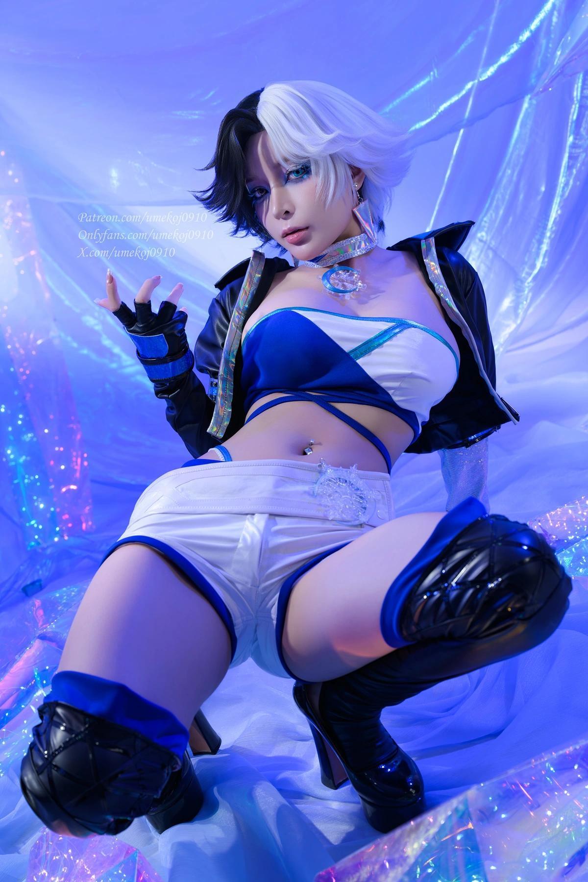 Cosplay Umeko.J – Luna Snow Set.01(8)