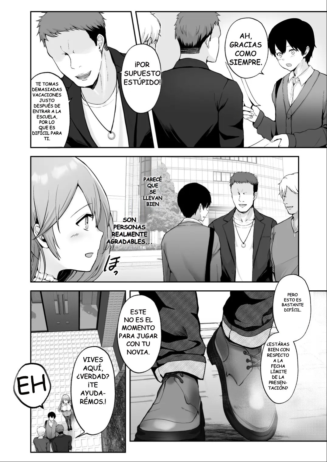 [Graphic L (Erun)] Soshite Kyou mo Moteasobareru [Spanish] [eljonshon34] [Incomplete]