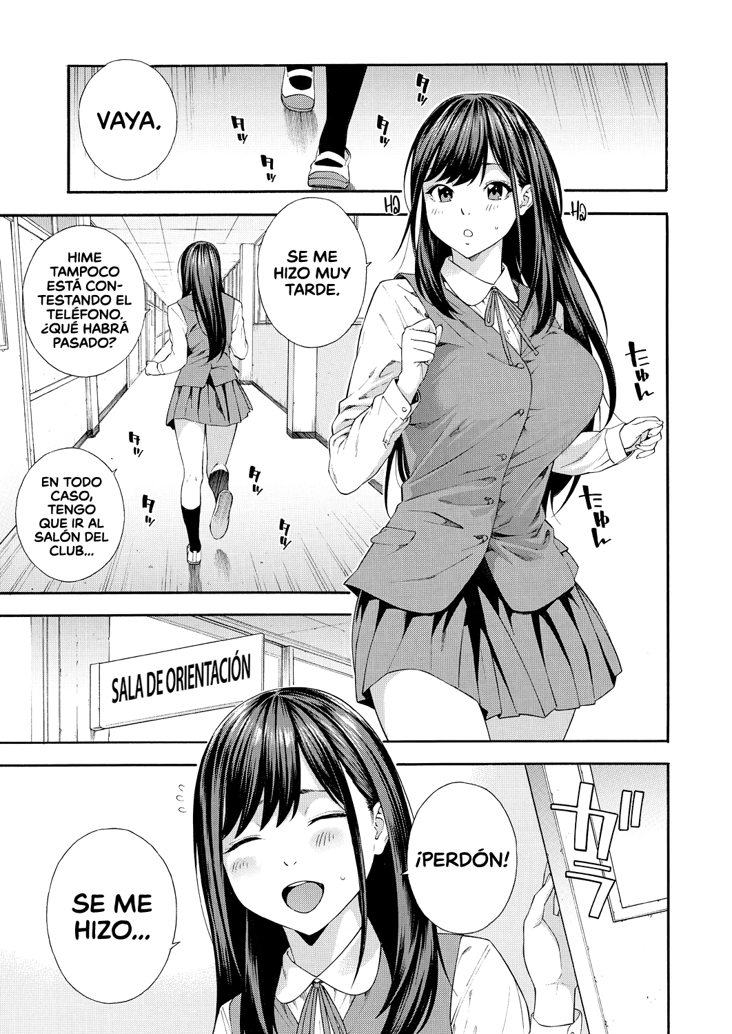 [Zonda] Fellatio Kenkyuubu _ Departamento de Investigación de las Felaciones Ch. 1-4 [Span