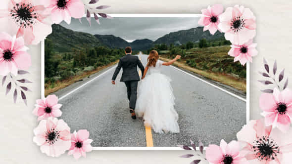 Romantic Wedding Photo Slideshow - VideoHive 50821097