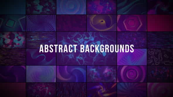 Abstract Backgrounds - VideoHive 34502024