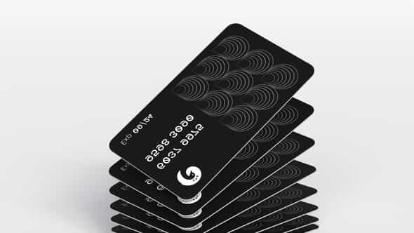 Credit Card Mockup - VideoHive 57942236