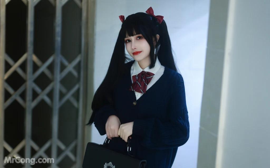 Coser@鹿八岁: JK少女的悸动 (120 photos )(38)