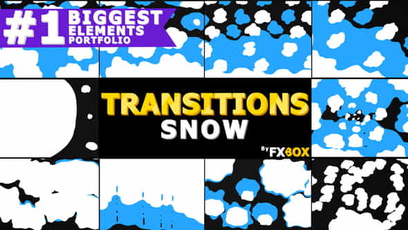 Snow Transitions | After Effects - VideoHive 21307280