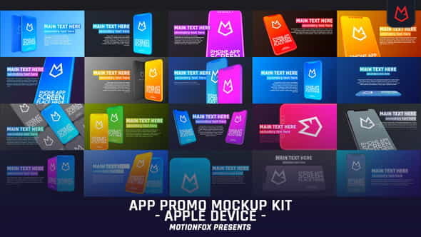 App Promo Mockup Toolkit - - VideoHive 23588987