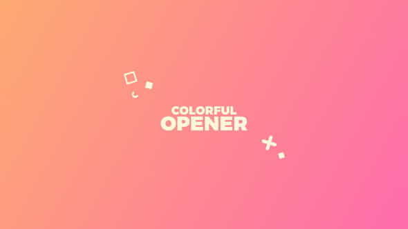 Colorful Opener - VideoHive 22120833