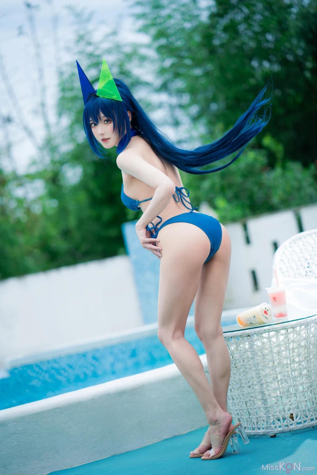 Coser@阿包也是兔娘: 花园泳装 (35 photos)(29)