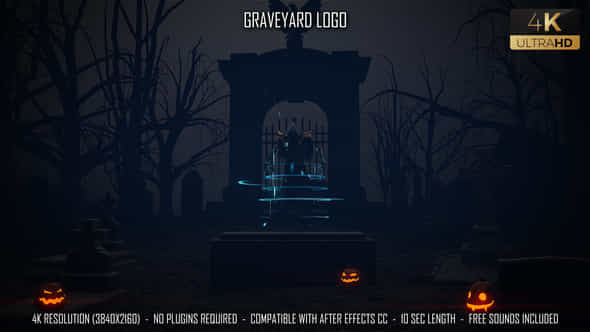 Graveyard Logo - VideoHive 40484777