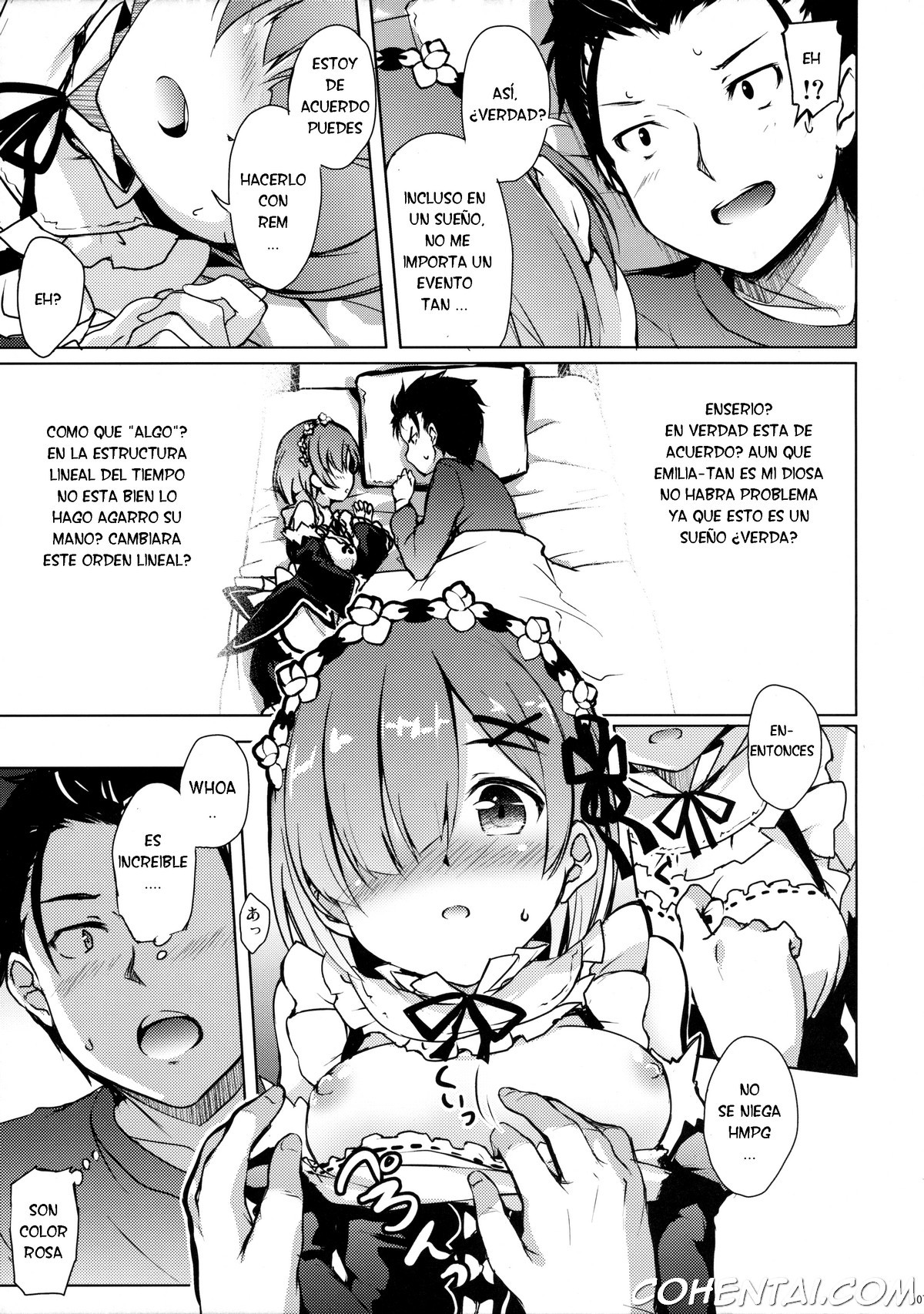 Rem kara Hajimeru Isei Kouyuu (Re:Zero kara Hajimeru Isekai Seikatsu) xxx comics manga porno doujin hentai español sexo Re:Zero kara Hajimeru Isekai Seikatsu Rem Subaru Natsuki