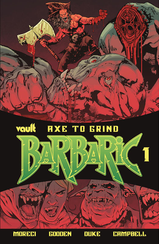 Barbaric - Axe to Grind #1-3 + Special (2022) Complete
