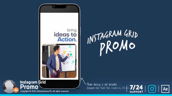 Instagram Promo Grid - VideoHive 43694415