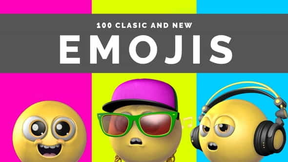 100 Classic And New Emojis - VideoHive 29840105