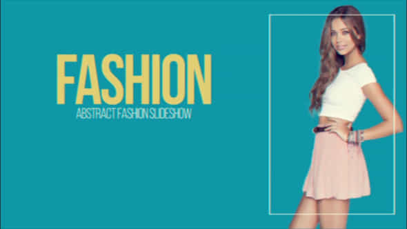 Abstract Fashion Slideshow - VideoHive 36501986