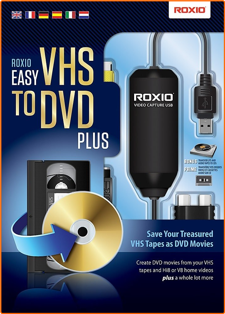 Roxio Easy VHS To DVD Plus 4.0.9