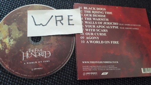 The Five Hundred-A World On Fire-(SPV 243062 CD)-CD-FLAC-2021-WRE