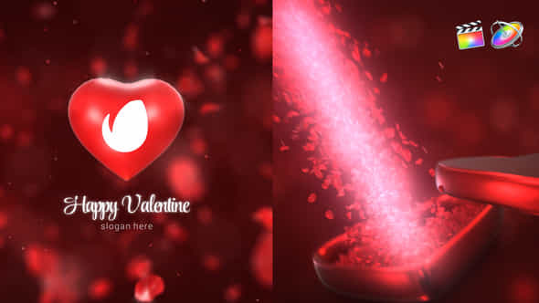 Valentine Sweet Logo - VideoHive 35917248