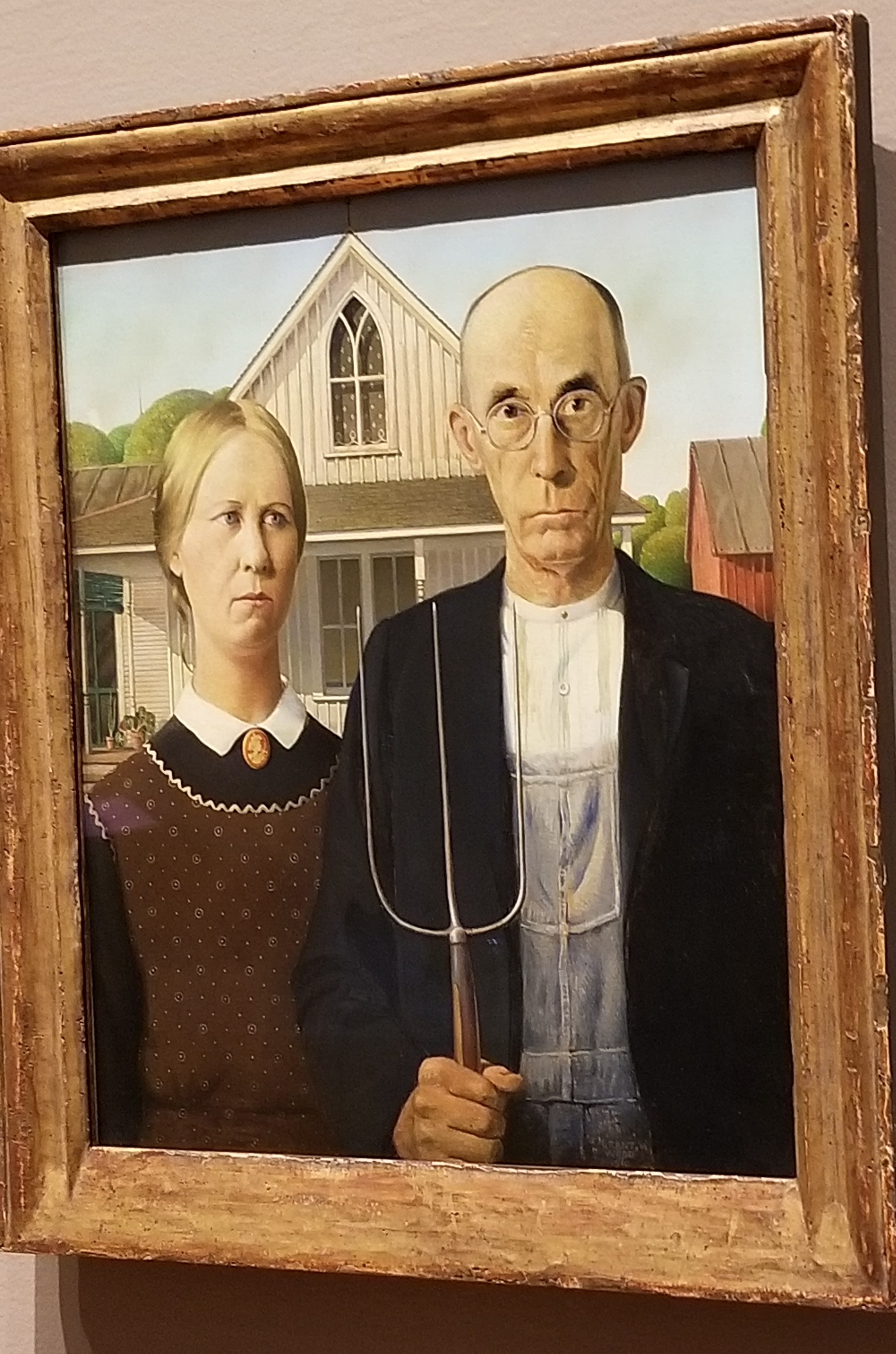 American gothic картина