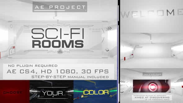 Sci-Fi Rooms - VideoHive 6877868