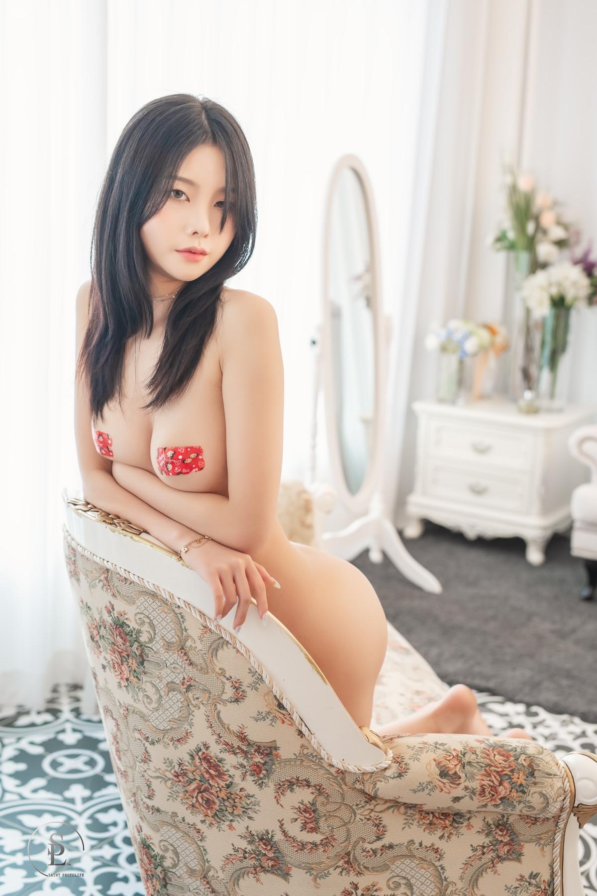 Yuna 유나, [SAINT Photolife] Vol.43 Baby Pink Set.02(27)
