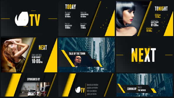 Entertainment TV Broadcast Package - VideoHive 14236416