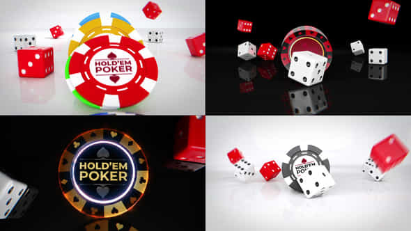 Casino Chips Logo - VideoHive 44210830