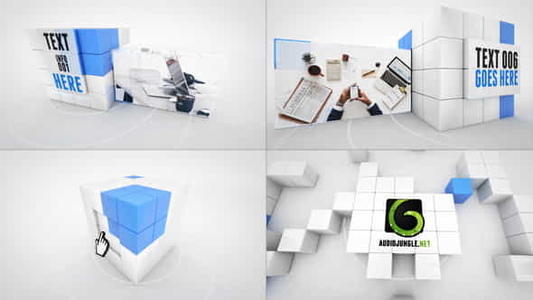 Transforming Cube - VideoHive 2618153