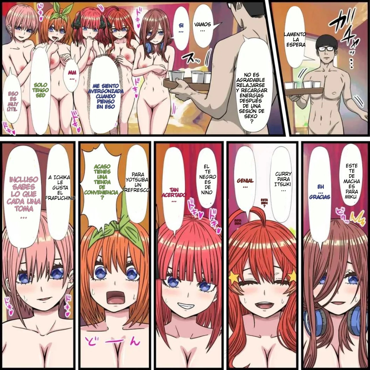 An app that lets you have sex with anime characters Gotoubun no hanayome 5 hermanas 3 - 6