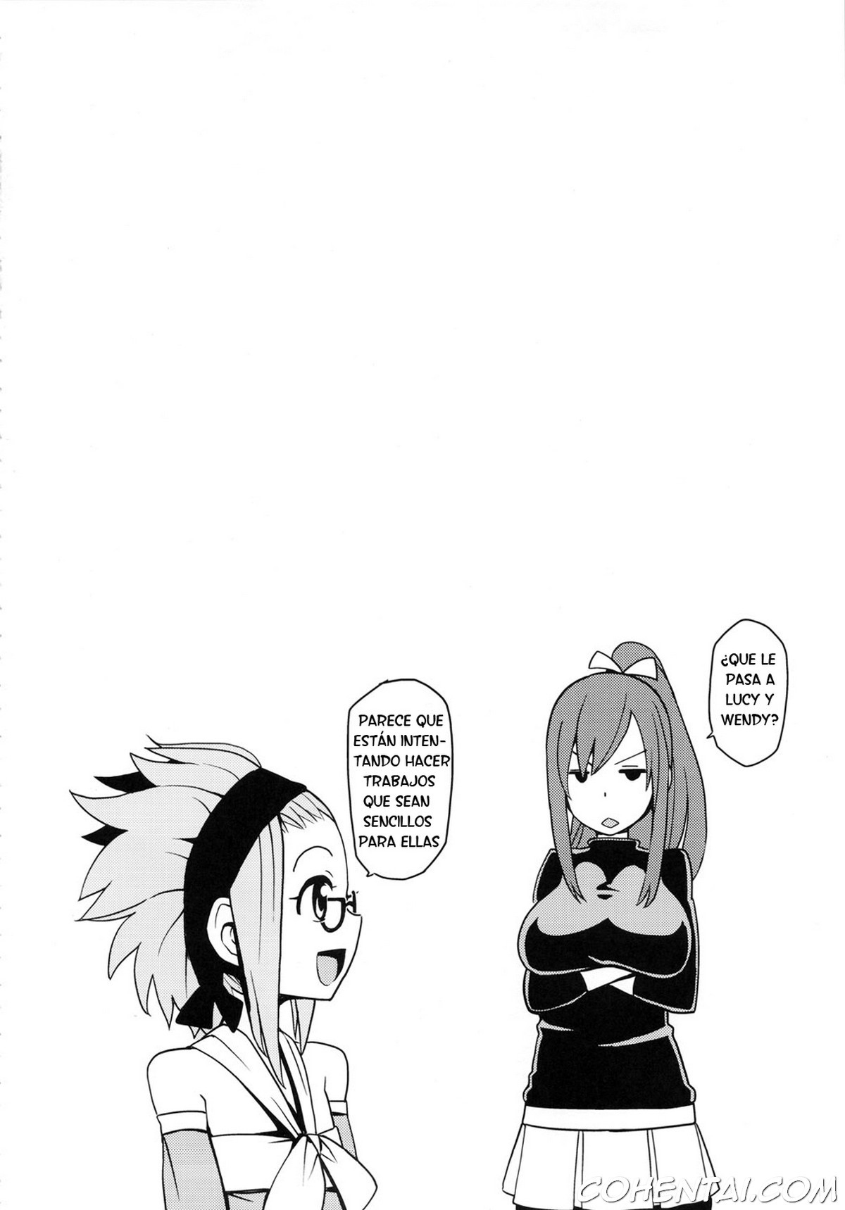 Chichikko Bitch 2 (Fairy Tail) xxx comics manga porno doujin hentai español sexo 