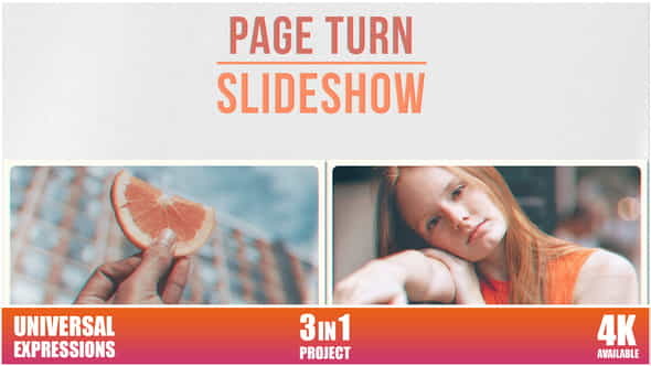 Page Turn - Slideshow - VideoHive 25743237