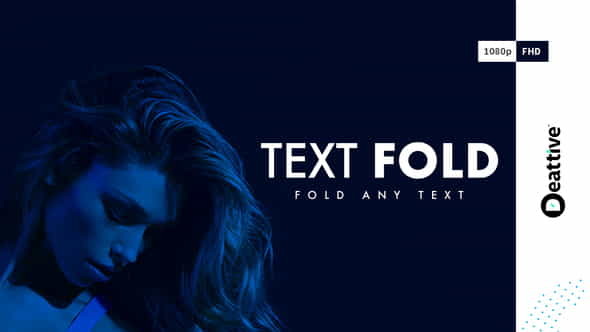 Text Fold - VideoHive 23313387