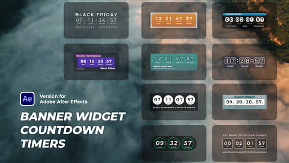 Banner Widget Countdown - VideoHive 42801606