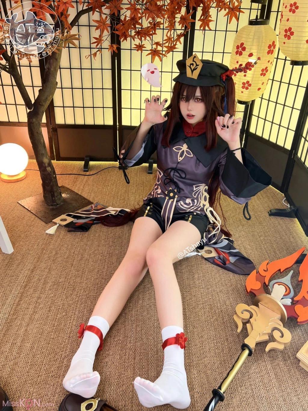 Coser@AT鲨: 原神 胡桃 (75 photos)(35)