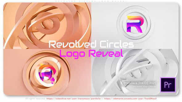 Revolved Circles Logo Reveal - VideoHive 52515972