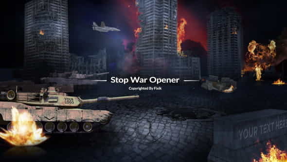 Stop War Opener | After - VideoHive 37312296