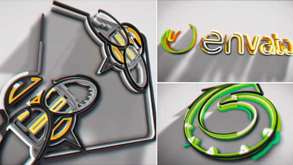 Colorful Stroke Logo Intro - VideoHive 21591479