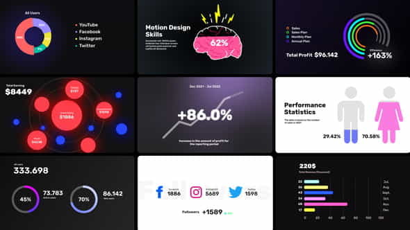 Infographic Posters - VideoHive 39199412