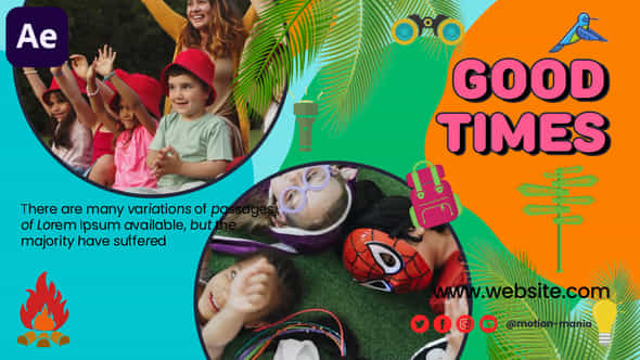Summer Camp Promo - VideoHive 45639650