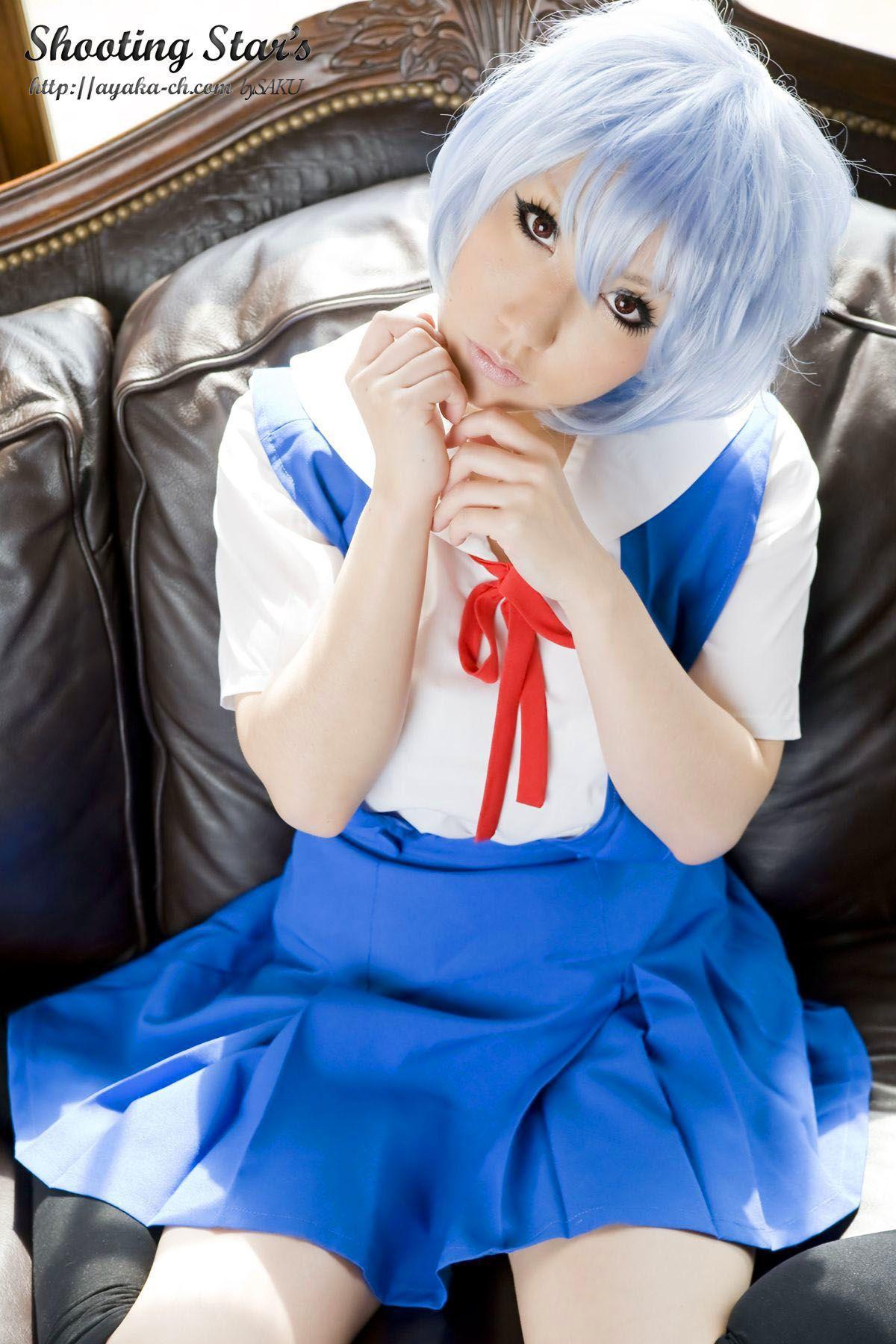 サク (绫香) 《Shinseiki Evangelion》Ayanami Rei [Shooting Star’s] 写真集(35)