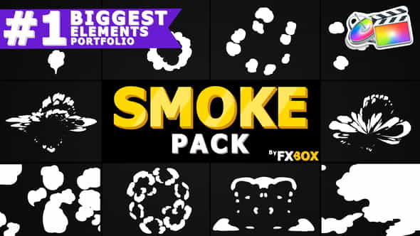 Smoke Elements Collection | FCPX - VideoHive 26150475