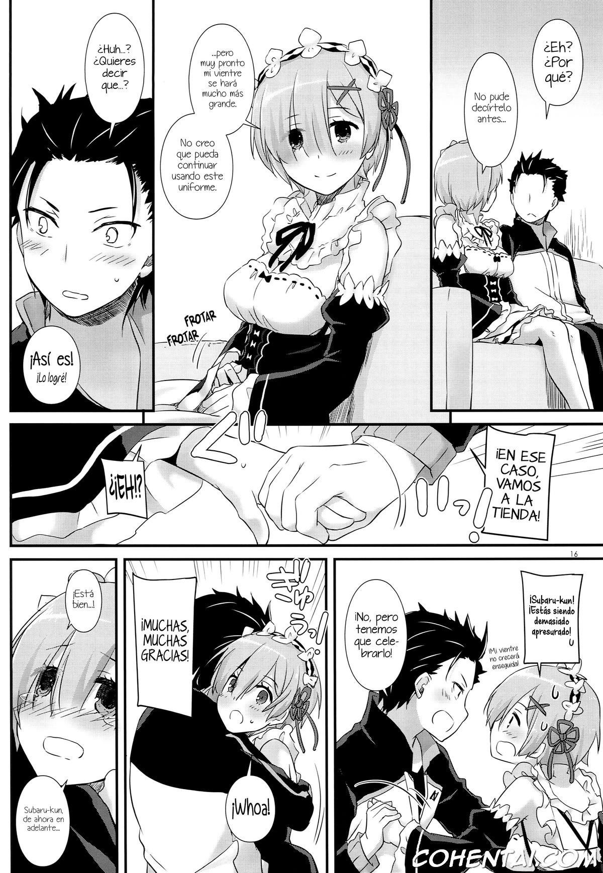 D.L. action 109 (Re:Zero Kara Hajimeru Isekai Seikatsu) xxx comics manga porno doujin hentai español sexo 