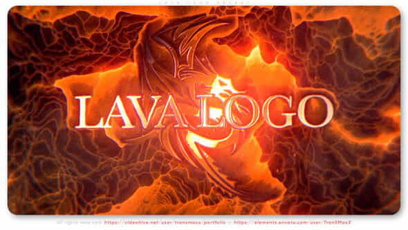 Lava Logo Reveal - VideoHive 42182958