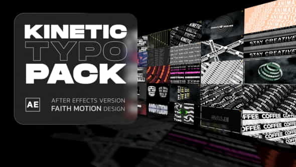 Kinetic Typography - VideoHive 39379200