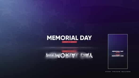 Memorial Day Slideshow - VideoHive 32234904