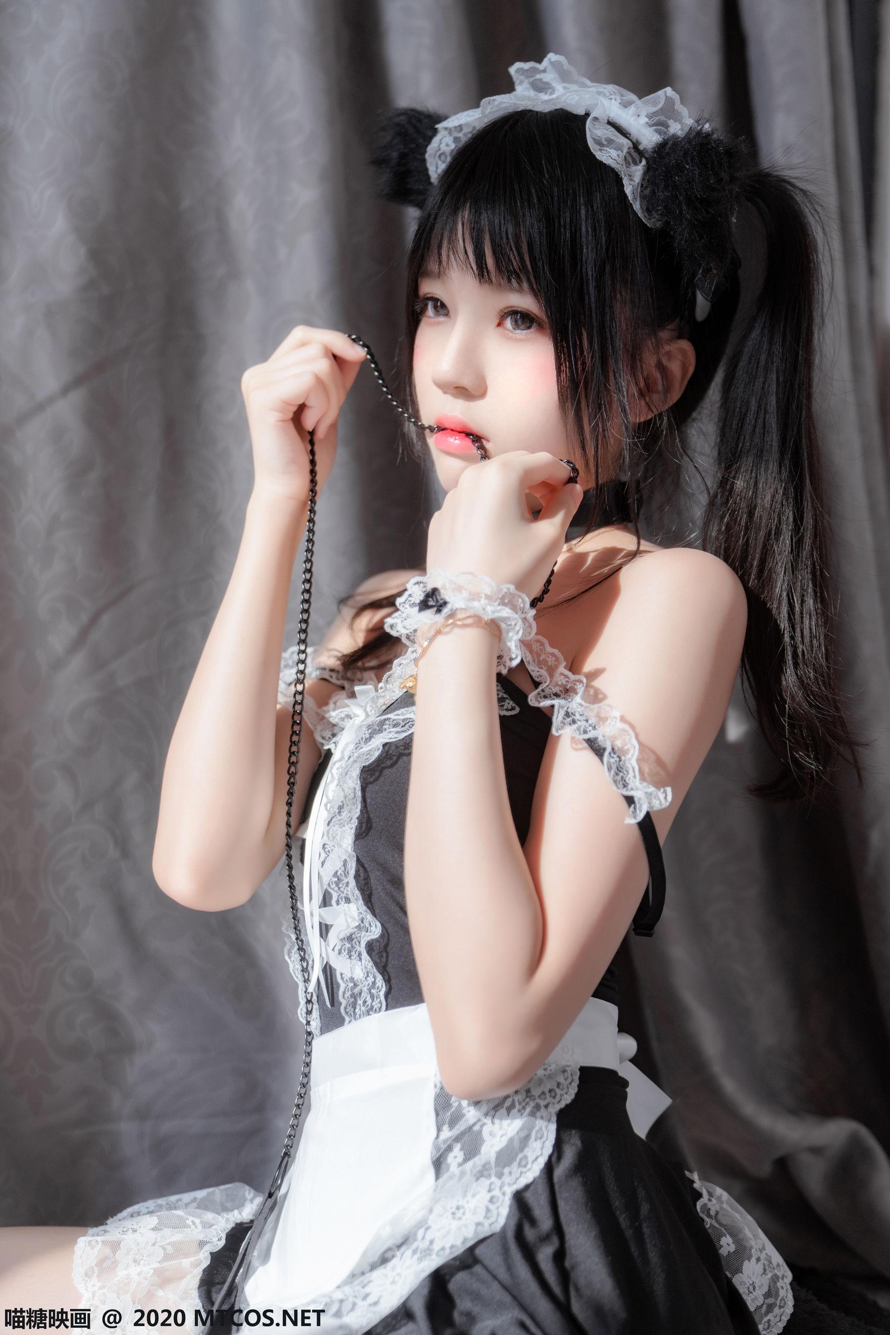 [喵糖映画] VOL.192 《黑猫女仆》 写真集(14)